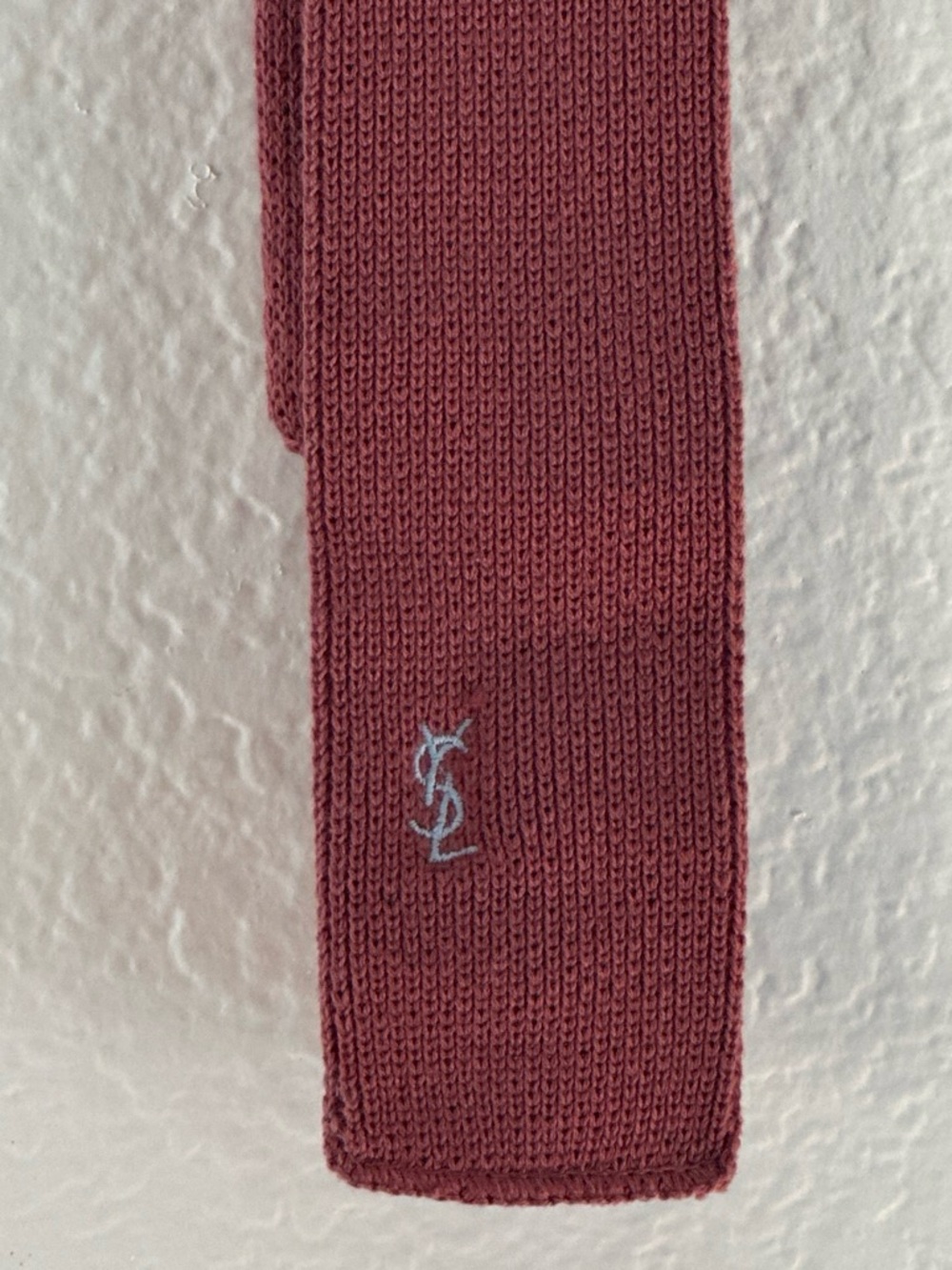 Yves Saint Laurent Men's cotton tie